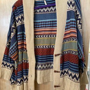 knit aztec sweater